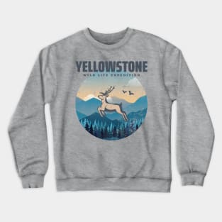 Yellowstone Exclusive Wyoming Snow Lovers Crewneck Sweatshirt